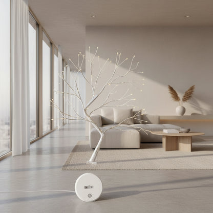 LED Night Light Mini Christmas Tree Copper Wire Garland Lamp For Kids Home Bedroom Decoration Decor Fairy Light Holiday lighting